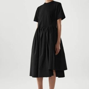 COS Black Short Sleeve Dress